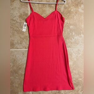 Aritzia Sunday Best Pink Fitted Dress